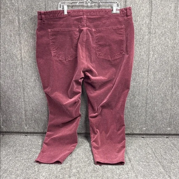 Kut Burgundy Corduroy Pants - Picture 3 of 5